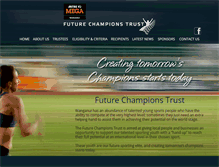 Tablet Screenshot of futurechampionstrust.org